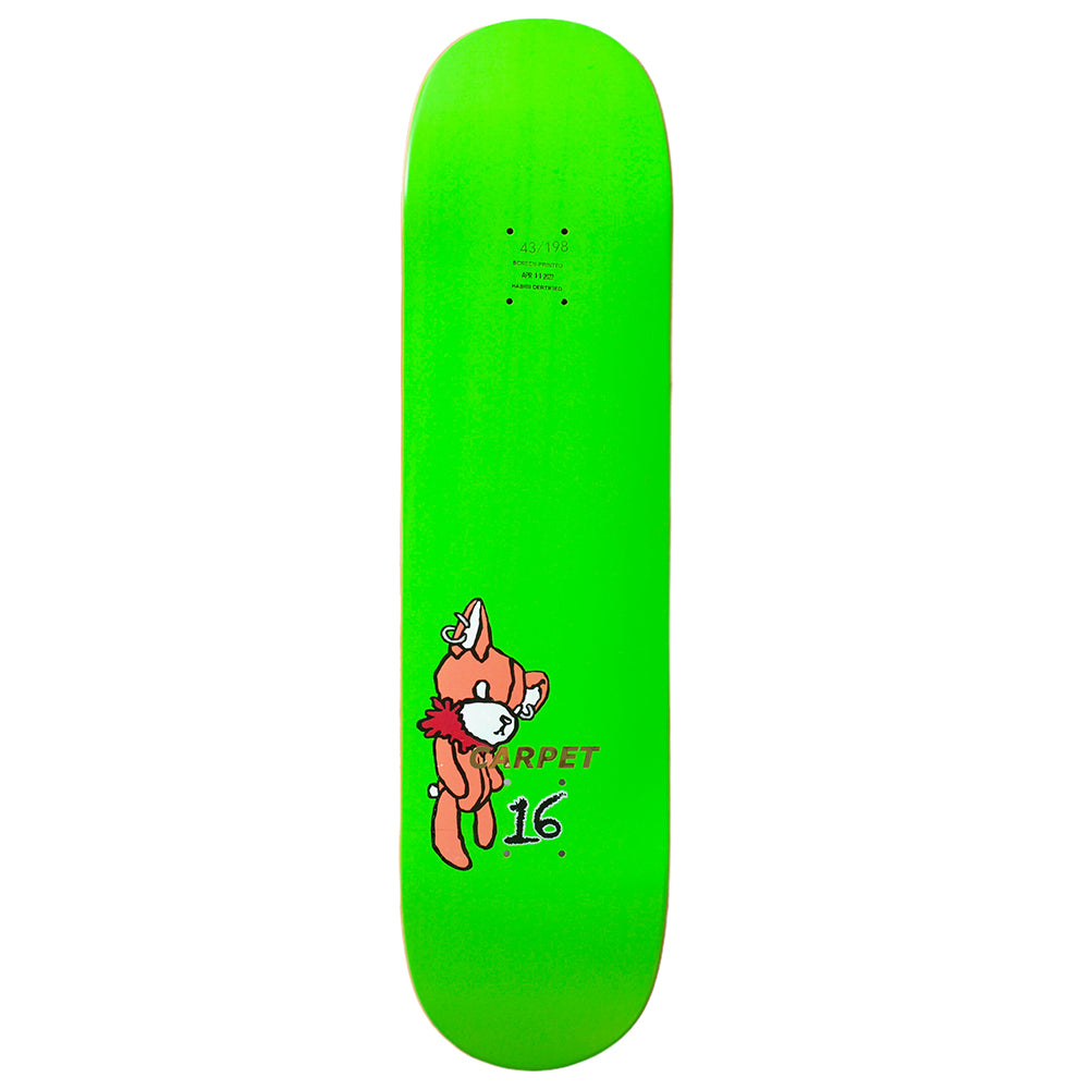Carpet Teddy Skateboard Deck
