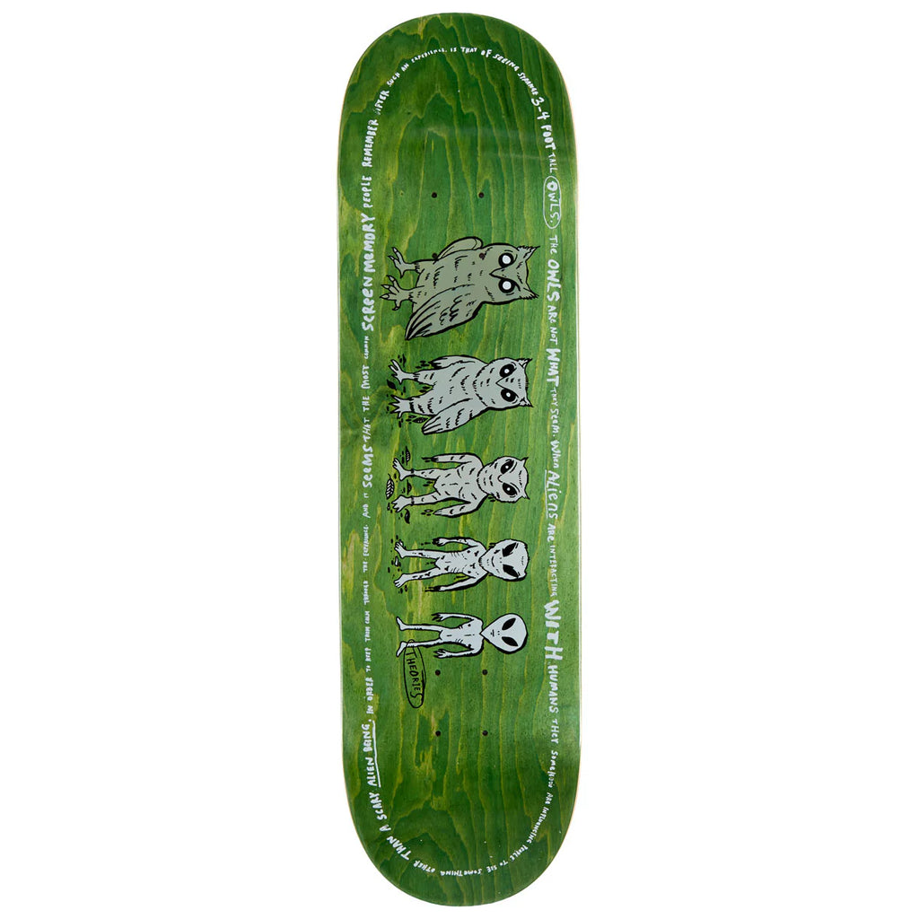 Theories Owlien Skateboard Deck 8.5