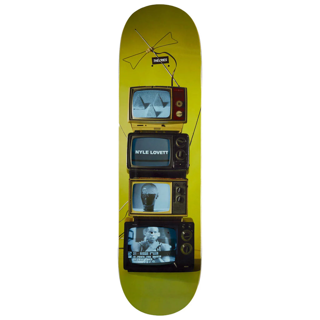 Theories Nyle Lovett Channel 4 Skateboard Deck 8.38