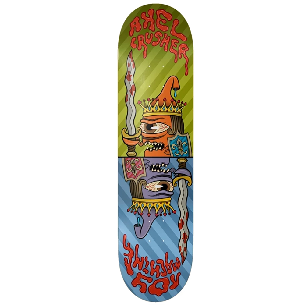 Toy Machine Axel Cruysberghs King Card Skateboard Deck 8.38