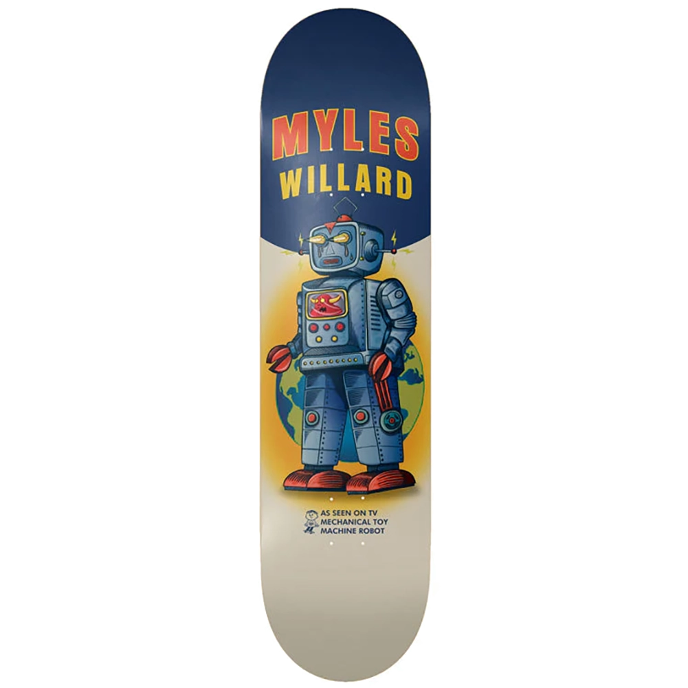 Toy Machine Willard Robot Skateboard Deck 8.13