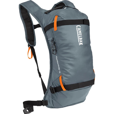 CamelBak Powderhound 12 Hydration Backpack Grey/Orange Pure Boardshop
