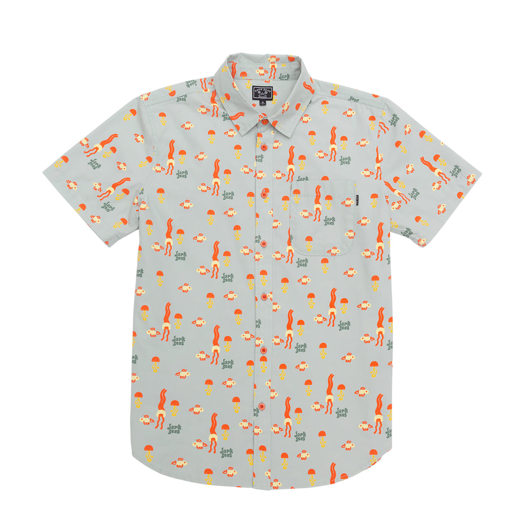 Dark Seas Diver Short Sleeve Button Down