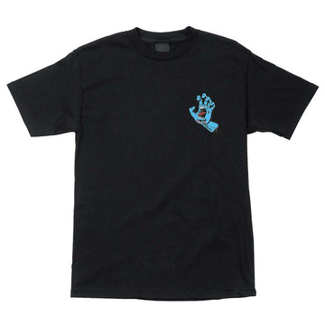 Santa Cruz Screaming Hand T-Shirt Black Pure Boardshop