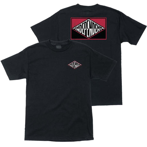 Independent Split Summit T-Shirt Black Pure Boardshop