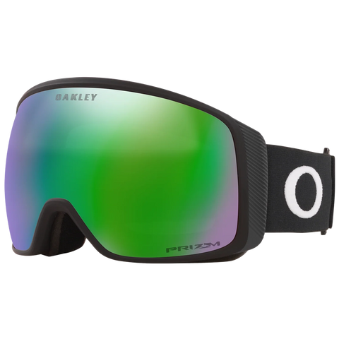 Oakley Flight Tracker L Prizm Snow Goggle Matte Black with Prizm Snow Jade Iridium Lens Pure Boardshop