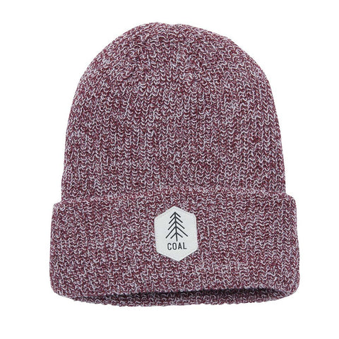 Coal The Scout Beanie Burgundy Heather Pure boardshop