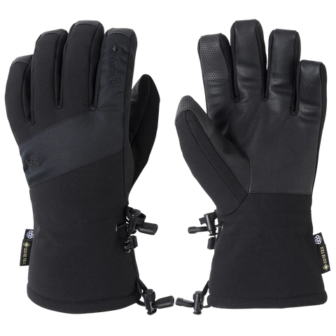 686 Gore-Tex Linear Snow Gloves Black Pure Boardshop