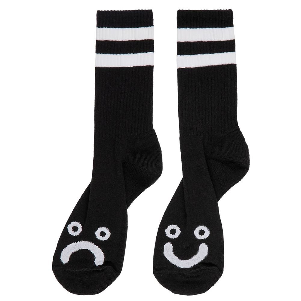 Polar Skate Co Happy Sad Crew Socks