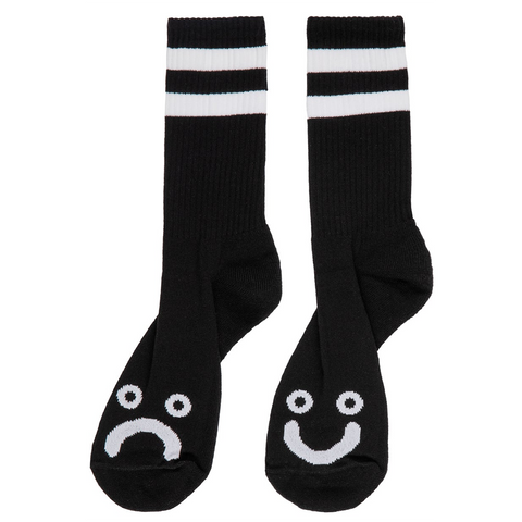 Polar Skate Co Happy Sad Crew Socks