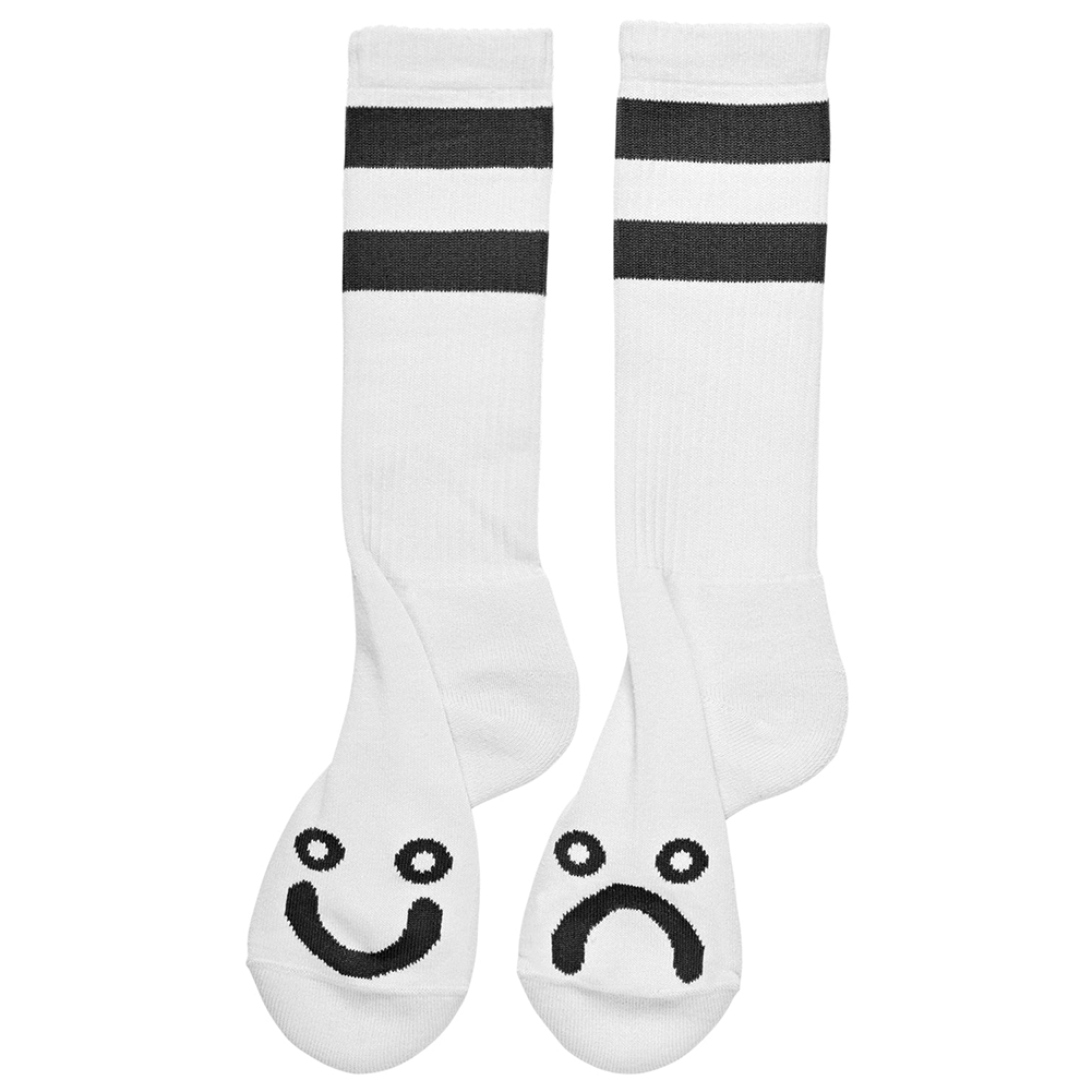 Polar Skate Co Happy Sad Crew Socks