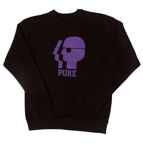 Pure Everyman Crewneck Sweatshirt Carbon Grey Pure Boardshop