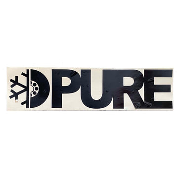 PURE FW Block Die Cut Sticker