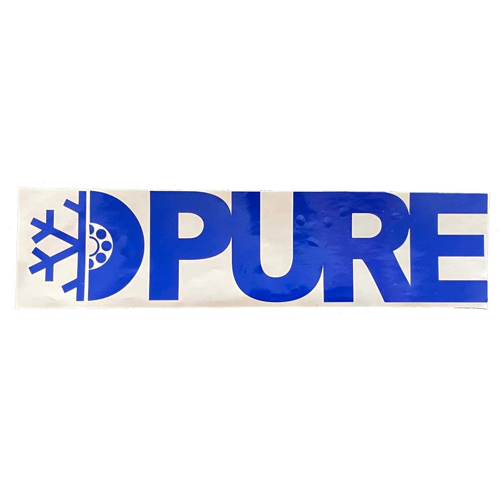 PURE FW Block Die Cut Sticker