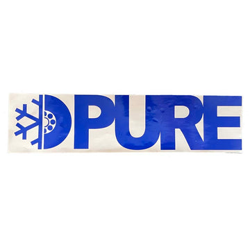 PURE FW Block Die Cut Sticker