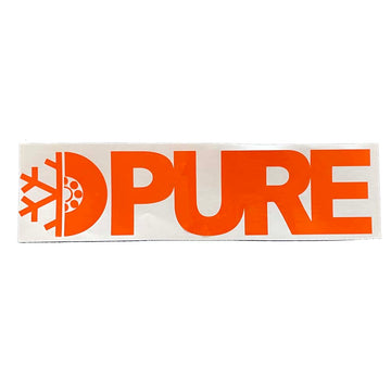 PURE FW Block Die Cut Sticker