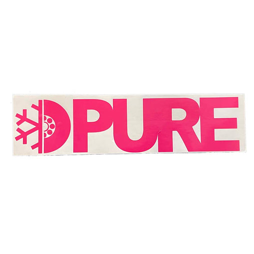 PURE FW Block Die Cut Sticker