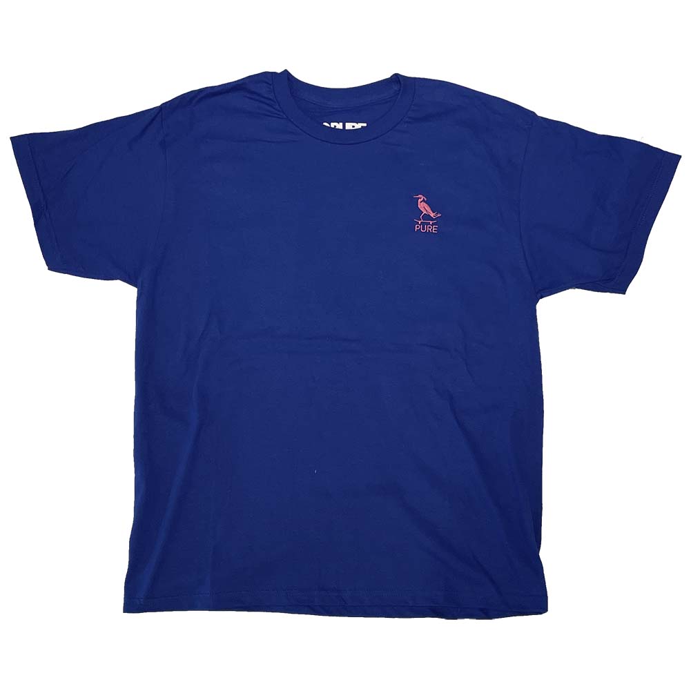 Pure Heron Embroidery T-Shirt