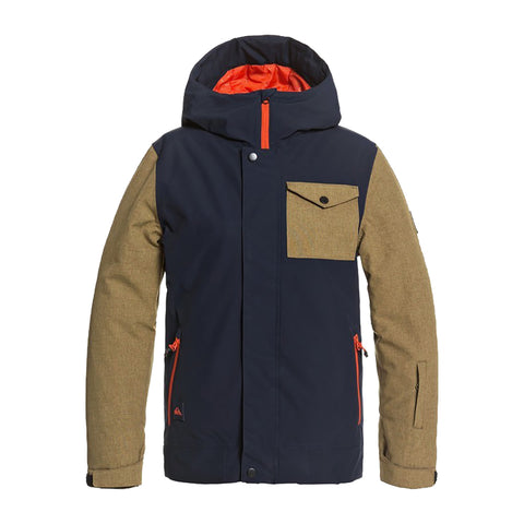 Quiksilver Ridge Boys Snow Jacket Navy Blazer BYJ0 eqbtj03114 Pure Board Shop