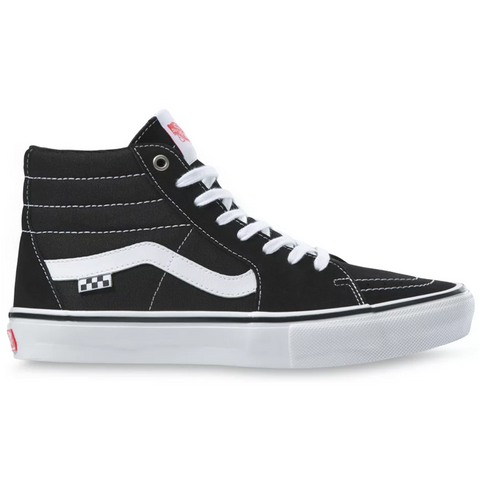 Vans Skate Sk8-Hi Skate Shoes Black White Pure Board Shop