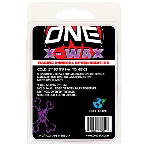 One-Ball X-Wax Snow Wax cold purple pure boardshop