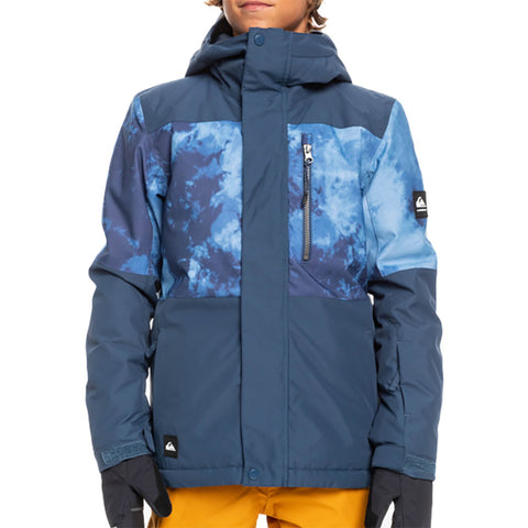 Quiksilver Mission Printed Boys Insulated Snow Jacket