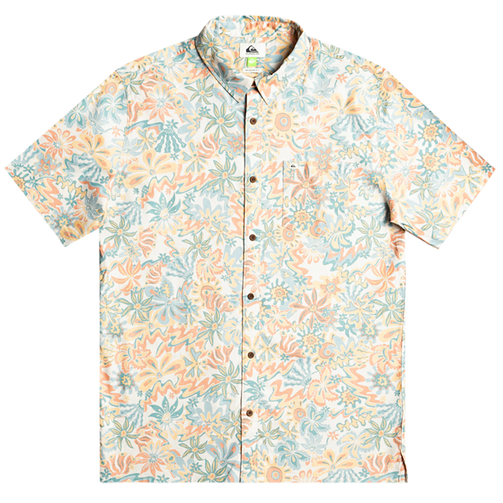 Quiksilver Surfadelica Short Sleeve Button Down