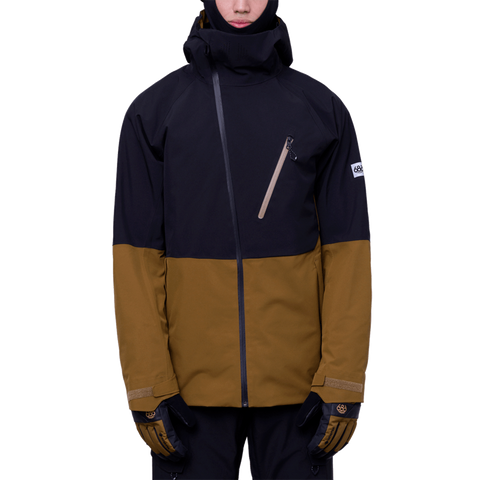 686 Hydra Thermagraph Snowboard Jacket Black Colorblock Pure Boardshop