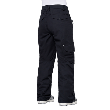 686 Aura Insulated Cargo Womens Snowboard Pants black pure boardshop